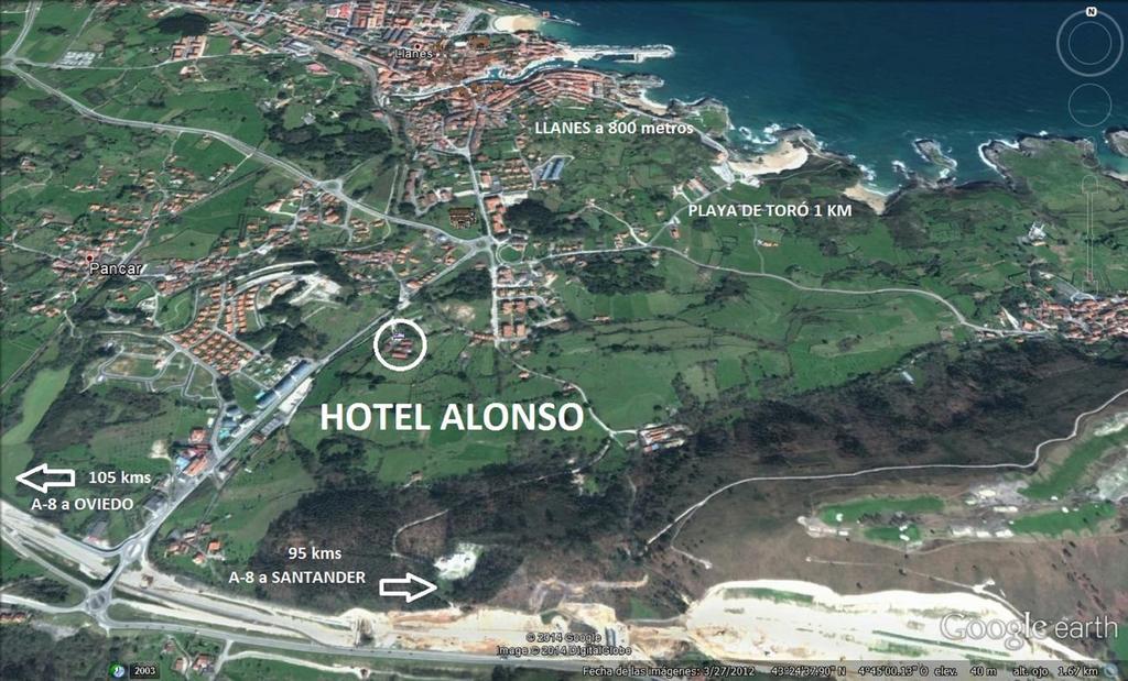 Hotel Alonso Llanes Buitenkant foto